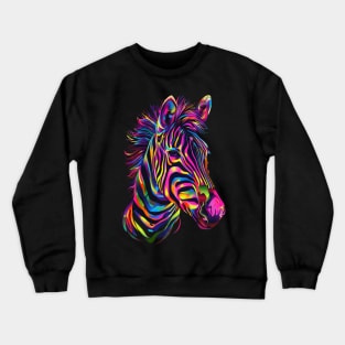 Zebra Poaching Consequences Crewneck Sweatshirt